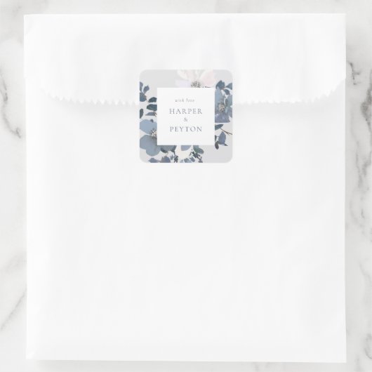 クラシックラウンドステッカー スクエアシール (バッグ)