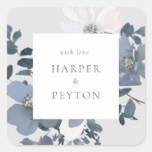 クラシックラウンドステッカー スクエアシール (正面)