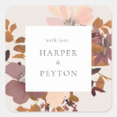 クラシックラウンドステッカー スクエアシール (正面)