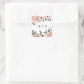 クラシックラウンドステッカー スクエアシール (バッグ)