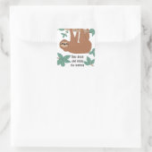 クラシックラウンドステッカー スクエアシール (バッグ)