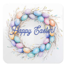 クラシックラウンドステッカー