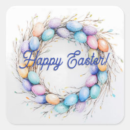 クラシックラウンドステッカー スクエアシール