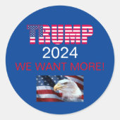 クラシックラウンドステッカー ラウンドシール (正面)