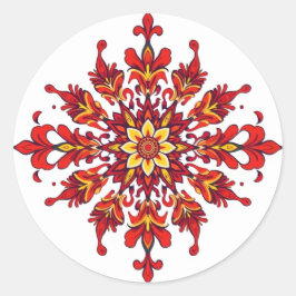 クラシックラウンドステッカー ラウンドシール