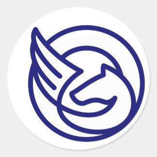 クラシックラウンドステッカー ラウンドシール