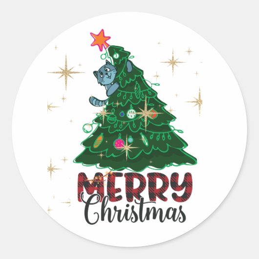 クラシックラウンドステッカー ラウンドシール (正面)