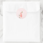 クラシックラウンドステッカー ラウンドシール (バッグ)