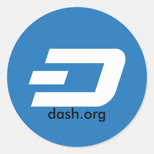 クラシックラウンドステッカー ラウンドシール (正面)