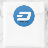 クラシックラウンドステッカー ラウンドシール (バッグ)