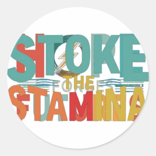 クラシックラウンドステッカー ラウンドシール (正面)