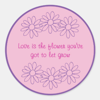 クラシックラウンドステッカー ラウンドシール