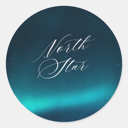 クラシックラウンドステッカー ラウンドシール (正面)