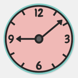 クラシックラウンドステッカー ラウンドシール