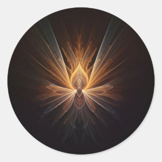 クラシックラウンドステッカー ラウンドシール