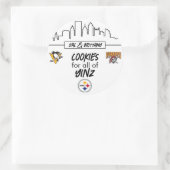 クラシックラウンドステッカー ラウンドシール (バッグ)