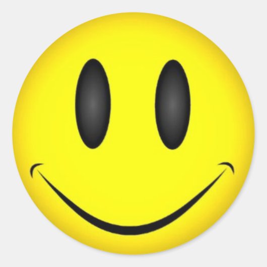 クラシックラウンドステッカー ラウンドシール (正面)