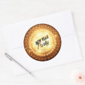 クラシックラウンドステッカー、光沢、大、3インチ(シート) ラウンドシール (封筒)