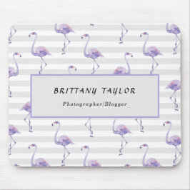 クラシックラグジュアリーバラホワイト マウスパッド