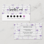 クラシックラグジュアリーバラホワイト ロイヤリティカード (正面/裏面)