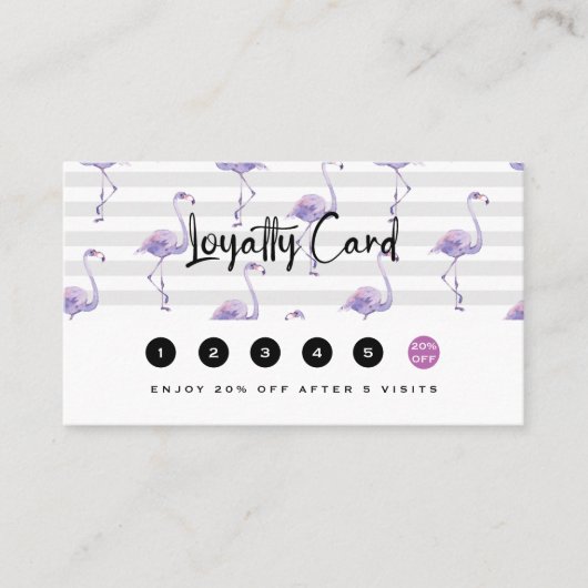 クラシックラグジュアリーバラホワイト ロイヤリティカード (正面)