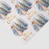 クラシックラビットのクリスマスツリー 薄葉紙 (詳細)