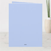 クラシックラビット お誕生日おめでとう カード (裏面)