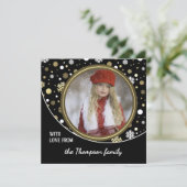 クラシックラブホリデーモダンシーズンズグリーティング シーズンカード (スタンド正面)