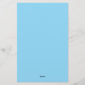 クラシックラブ結婚式招待状 便箋 (裏面)