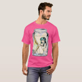 クラシックラムインベーダーボトル Tシャツ (正面フル)