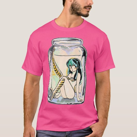 クラシックラムインベーダーボトル Tシャツ (正面)