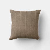 クラシックリネンフェイクブラウン クッション (裏面)