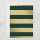 クラシックリース編集可能カラー目盛招待状 招待状 (裏面)