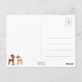 クラシックルドルフ&クラリストナカイ ポストカード (裏面)