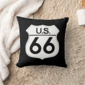 クラシックルート66 クッション (ブランケット)