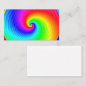 クラシックレインボースパイラル 名刺 (正面/裏面)