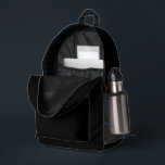 クラシックレス伝統的ブラック無地のカラー プリントバックパック<br><div class="desc">Backpack all overプリントカット縫いスタイル保存バッグで印刷クラシックTimeless Black伝統的 Colorグラフィックデザインイラストレーションとセレクト製品コレクションTheFabricSealプリントオンデマンドショップZazzle.com #ZazzleMade https://www.zazzle.com/store/thefabricseal TheFabricSealオリジナルで無地のす©️。黒は可視光が無い、または可視光が完全に吸収された色である。無彩色で、色相がなく、白や灰色に似ている。黒は暗闇を表すために使われることが多く、善と悪、夜と昼、暗黒の時代と悟りの時代などの反対語として使われてきた。ブラックは違う多くの意味と関連を持つ：象徴主義：ブラックは中世から権威と荘厳さの象徴であり、裁判官や行政官によって擦り切れたしばしば行われる。心理学：ブラックはエレガ前向きンス、洗練さ、力、強さ、闇の魔法、悪事、死などの否定的な関連を持つことができる。文化：黒は文化違うの意味を持違うつ。例えば、古代エジプトでは黒は生命と再生を表し、中国では黒は不死、安定、力を表す。s:絵を描の中で絵を描は、黒顔料はすべての色の組み合わせである。Heraldry:Heraldryでは、黒は"sable"と呼ばれる。豪華な色の私たちの選択無地のは素晴らし、そのまま自分で行うか、または文字、タイポグラフィ、名前、パターン、デザイン、引用文、モノグラム、または写真と一緒に無地の、これらの美しいカラーパレットスキームの集まりをパーソナライズするオプションを持っている。クリックカスタマイズ自分で作ることパーソナライズされたは！これらは素晴らし贈り物男性へ、女性、子供である。そしてもちろん自分で。楽しむショッピング体験今すぐ手に入れろ。サンキュー.プリントカットと縫いスタイル軽量で耐久性、私たちカスタムのオールオーバープリントバックパックは必要なものだ。広々としたインテリアは、旅行、学校、ジム、またはモバイルストレージのニーズに最適。特徴調節可能なパッド付きショルダーストラップ、ノートパソコン収納用の内側の2つのチャンバー、メッシュ側ポケット、識別ラベル。学校、仕事、屋内、屋外などのアクティビティに最適私たちの店のすべての製品やアートワークのデザインはカスタマイズ、必要な選択の文字の文言とカスタマイズのプロセスをさらに進めたいもし。TheFabricSealを選んで、探して、ショッピングしてくれてありがとう。</div>