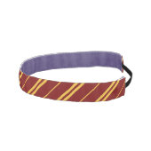 クラシックレッドイエロースクールストライプベクターアート アスレチックヘッドバンド (右)