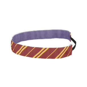 クラシックレッドイエロースクールストライプベクターアート アスレチックヘッドバンド