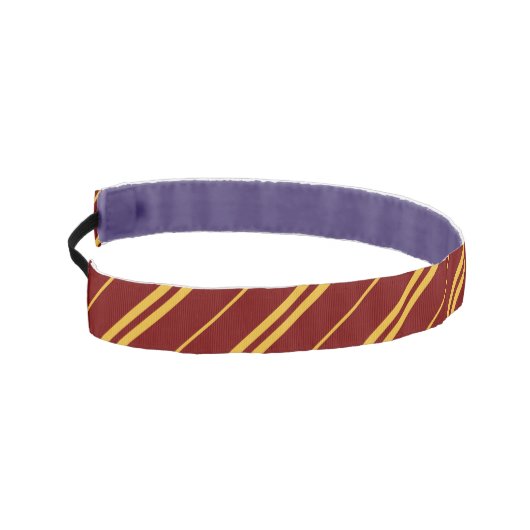 クラシックレッドイエロースクールストライプベクターアート アスレチックヘッドバンド (左)