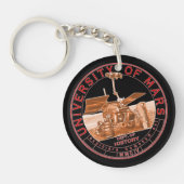 クラシックレッドオレンジ火星大学 キーホルダー (正面)