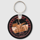 クラシックレッドオレンジ火星大学 キーホルダー (裏面)