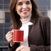 クラシックレッドコーヒーマグ コーヒーマグカップ