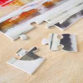 クラシックレッドシェビージグソーパズル ジグソーパズル (側面)