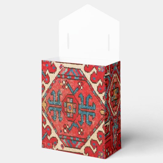 クラシックレッドターキッシュペルシア東洋絨毛絨毯 フェイバーボックス (オープン)