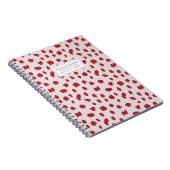 クラシックレッドダルマティアンノート ノートブック (右側)