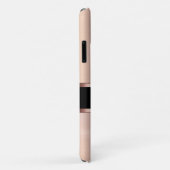 クラシックレディーズモノグラムバラ金ゴールドカラー Case-Mate iPhoneケース (裏面/右)