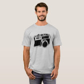 クラシックレトロカメラTシャツ Tシャツ (正面フル)