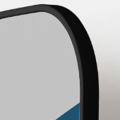 クラシックレトロストライプ文字パーソナライズされたピックボール ピックルボールラケット (左詳細)