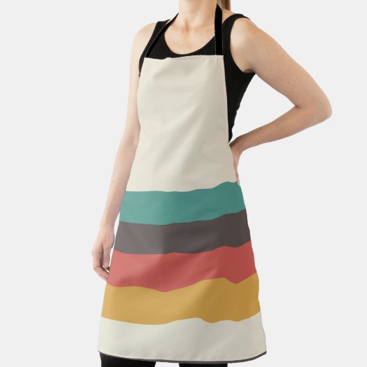 クラシックレトロストライプ エプロン (インサイチュ)